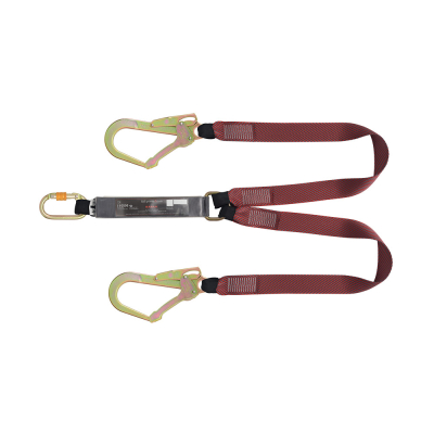 Forked Lanyard with Energy Absorber