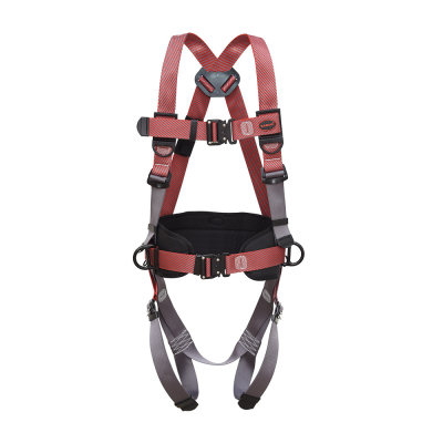 Tower Climbing Harness with 3 Adjustment & 2 Attachment Points 