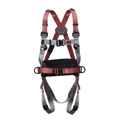 Tower Climbing Harness with 4 Adjustment & 3 Attachment Points