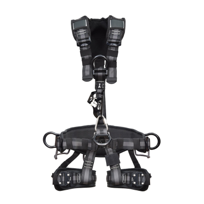 Rope Access and Rescue Harness with 4 Attachment & 3 Adjustment Points