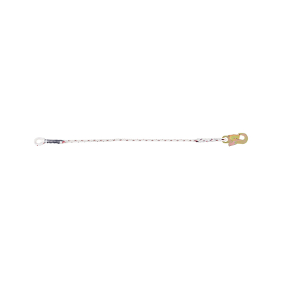 Restraint Twisted Rope Lanyard with One Side Loop and Other Side Hook PN121