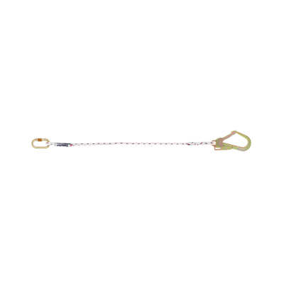 Restraint Twisted Rope Lanyard with One Side Karabiner PN112 and Other Side Hook PN131N