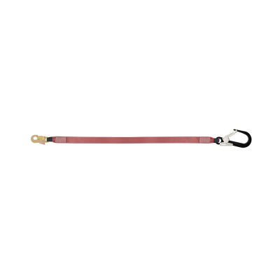 Restraint Webbing Lanyard (44mm) with One Side Hook PN121 and Other Side Hook PN136
