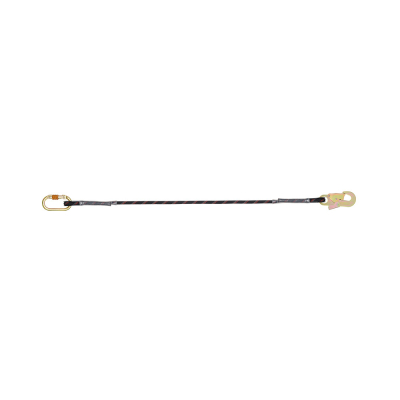 Restraint Kernmantle Rope Lanyard with One Side Karabiner PN112 and Other Side Hook PN121