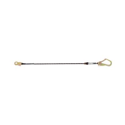 Restraint Kernmantle Rope Adjustable Lanyard with One Side Hook PN121 and Other Side Hook PN131N