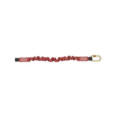 Restraint Expandable Lanyard with One Side Loop and Other Side Karabiner PN112