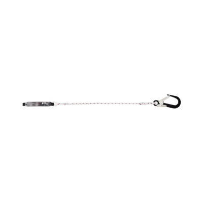 Energy Absorbing Twisted Rope Lanyard One Side Loop and Other Side Hook PN136