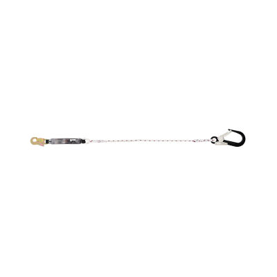 Energy Absorbing Twisted Rope Lanyard One Side Hook PN121 and Other Side Hook PN136