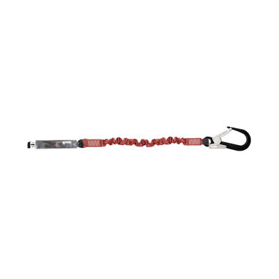 Energy Absorbing Expandable Webbing Lanyard with one Side Loop and Other Side Hook PN136