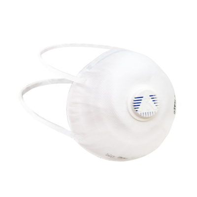 FFP1 S Disposable Cup Shape Respirator with Headband and Exhalation Valve