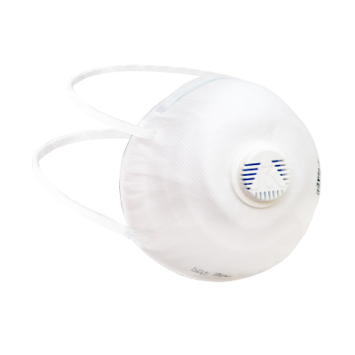 FFP2 NR Disposable Cup Shape Respirator with Headband and Exhalation Valve