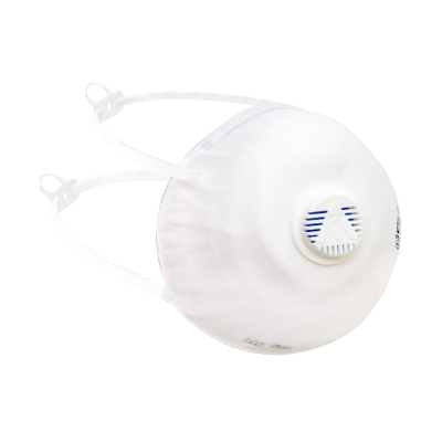 FFP1 NR D Disposable Cup Shape Respirator with Headband and Exhalation Valve